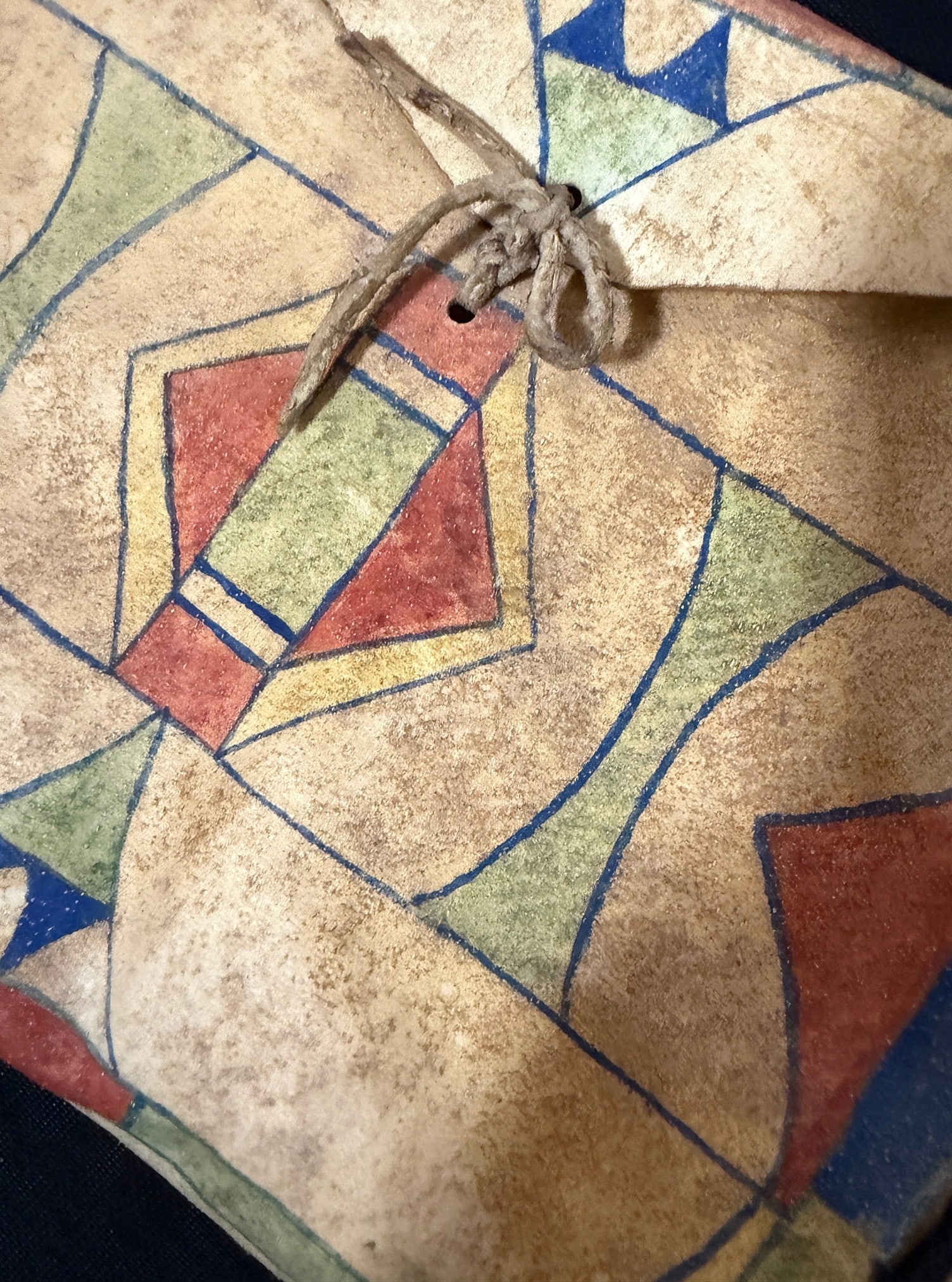 Native American Parfleche Raw Hide Envelope - 3