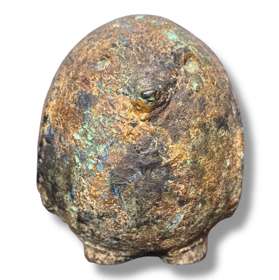 Brutalist Penguin Sculpture, ISO ISAMU NOGUCHI (American, 1904-1988): In the style of Isamu Noguchi. Measures 4.5" H x 4" overall diameter.