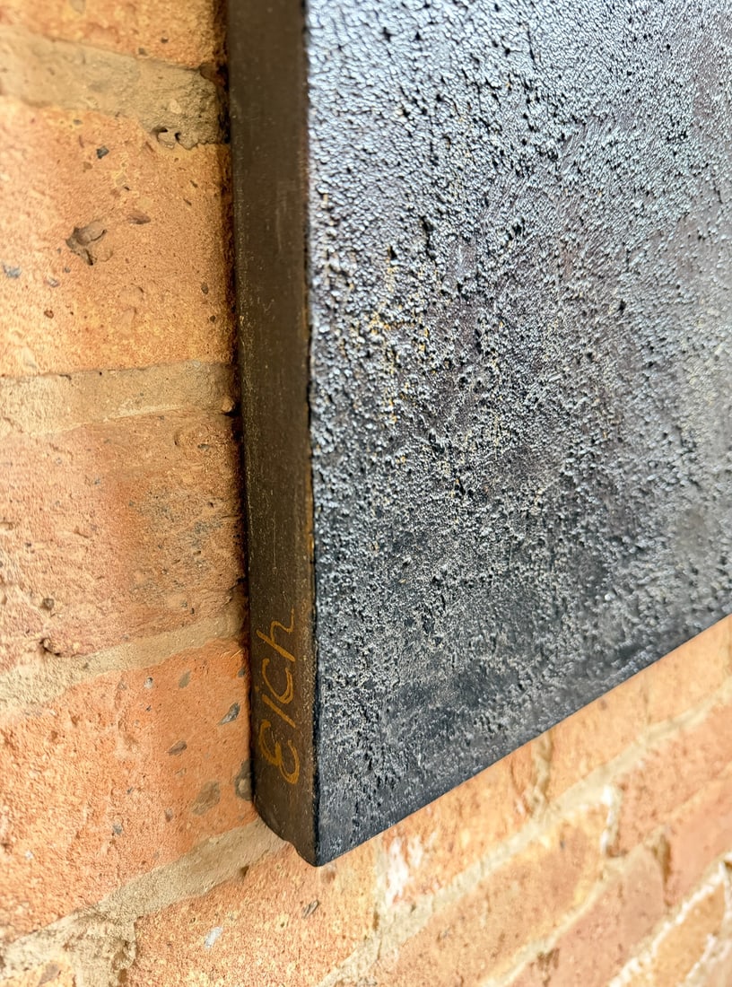 An Abstract Brutalist Papier Mache Work, EICH - 4