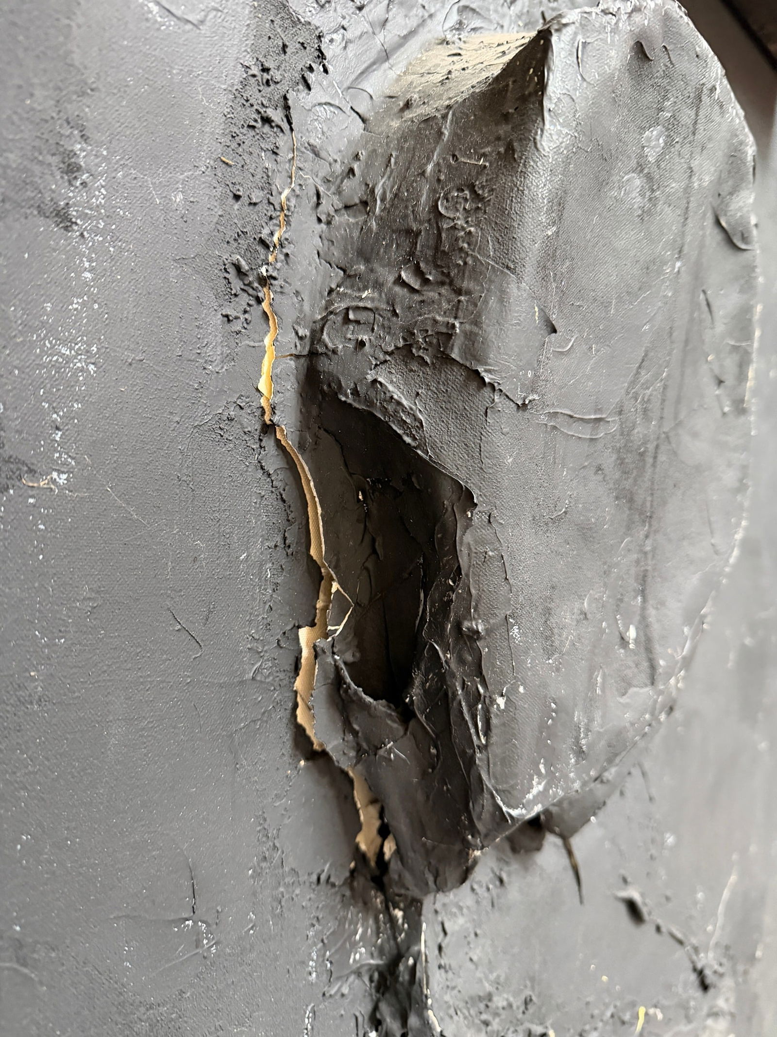 An Abstract Brutalist Papier Mache Work, EICH - 6