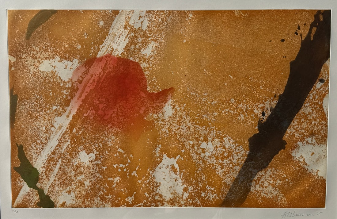 ALEXANDER LIBERMAN (Russian-American, 1912-1999) "Roma 2" Aquatint (1 of 6)