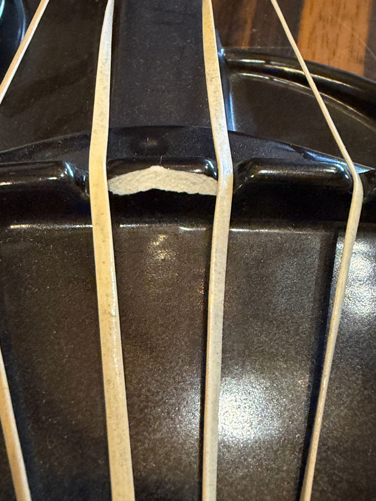 Mid Century REDWING Cello Wall Pockets, Pair - 4