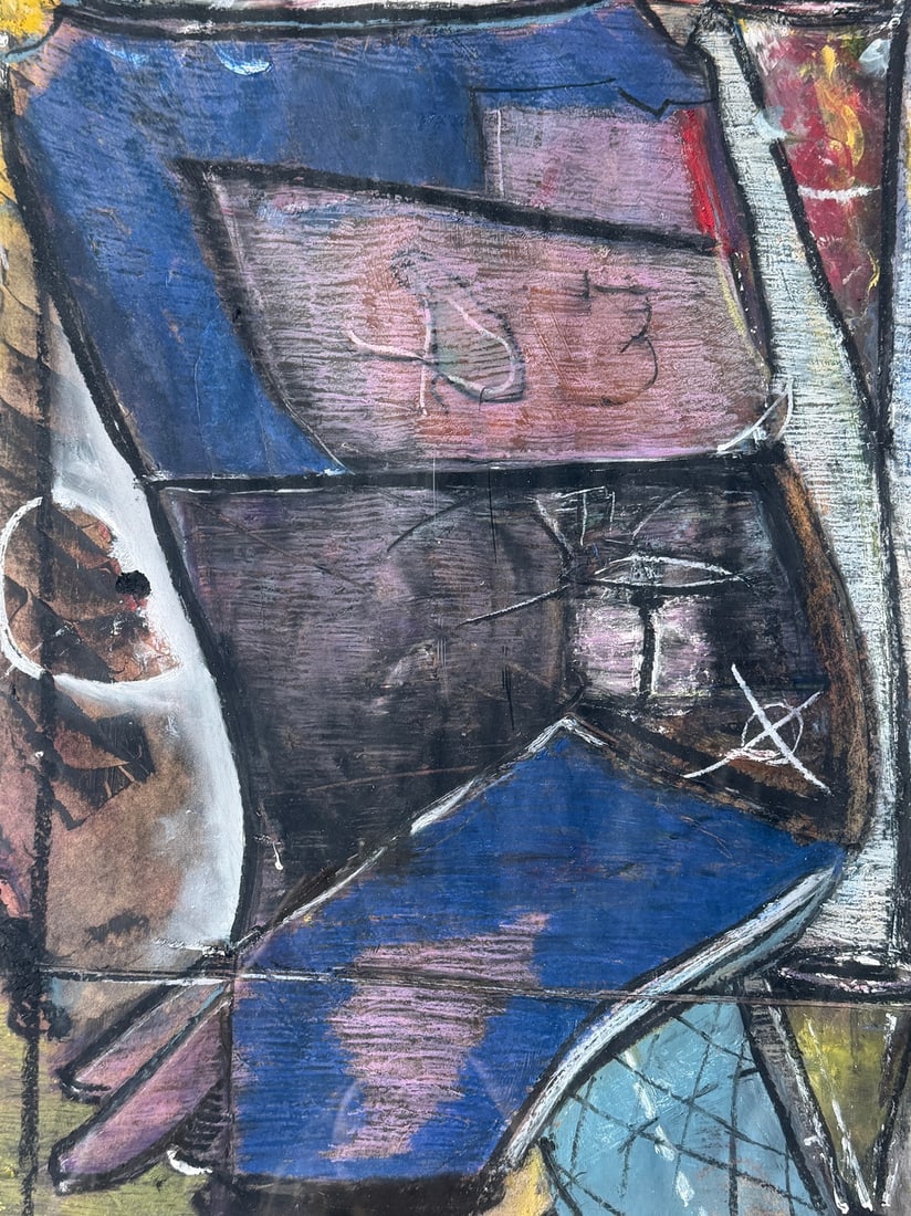 PATRICK RODRIGUEZ "Arc In A Tree" Mixed Media Folk Art (1 of 6)