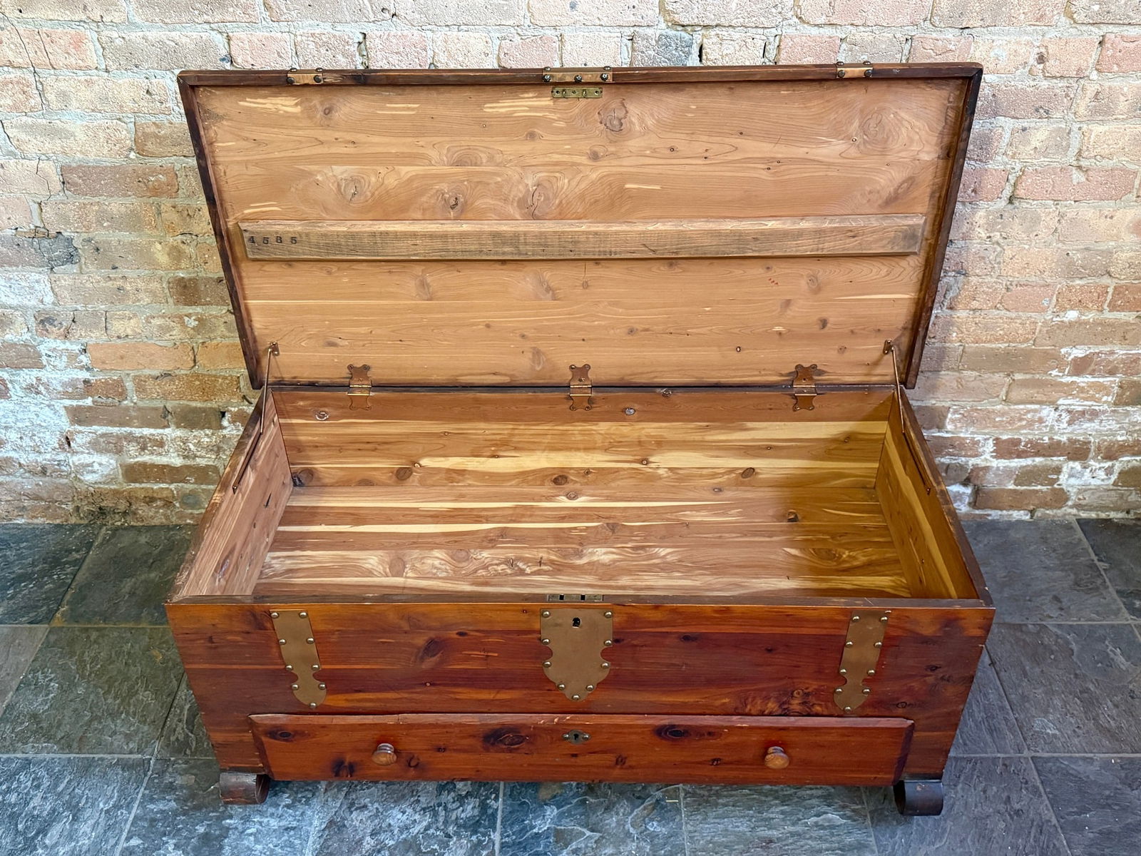 Antique Cedar Chest - 3