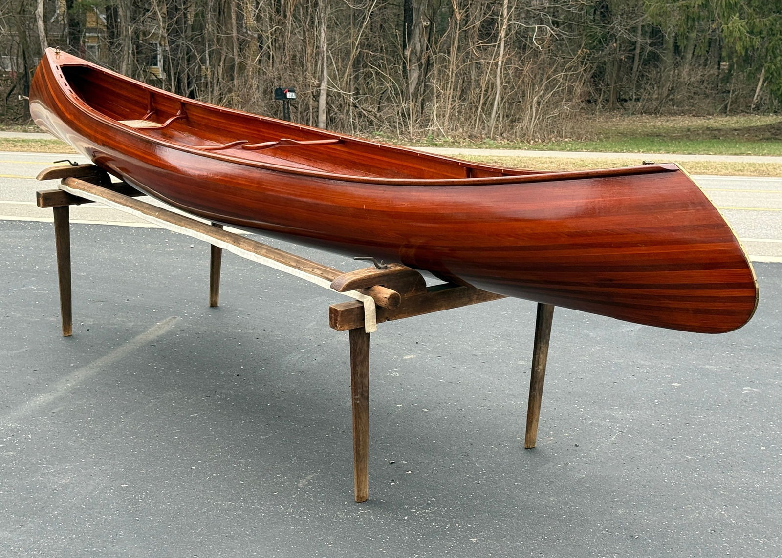 Wooden Canoe 17' Long (1 of 14)