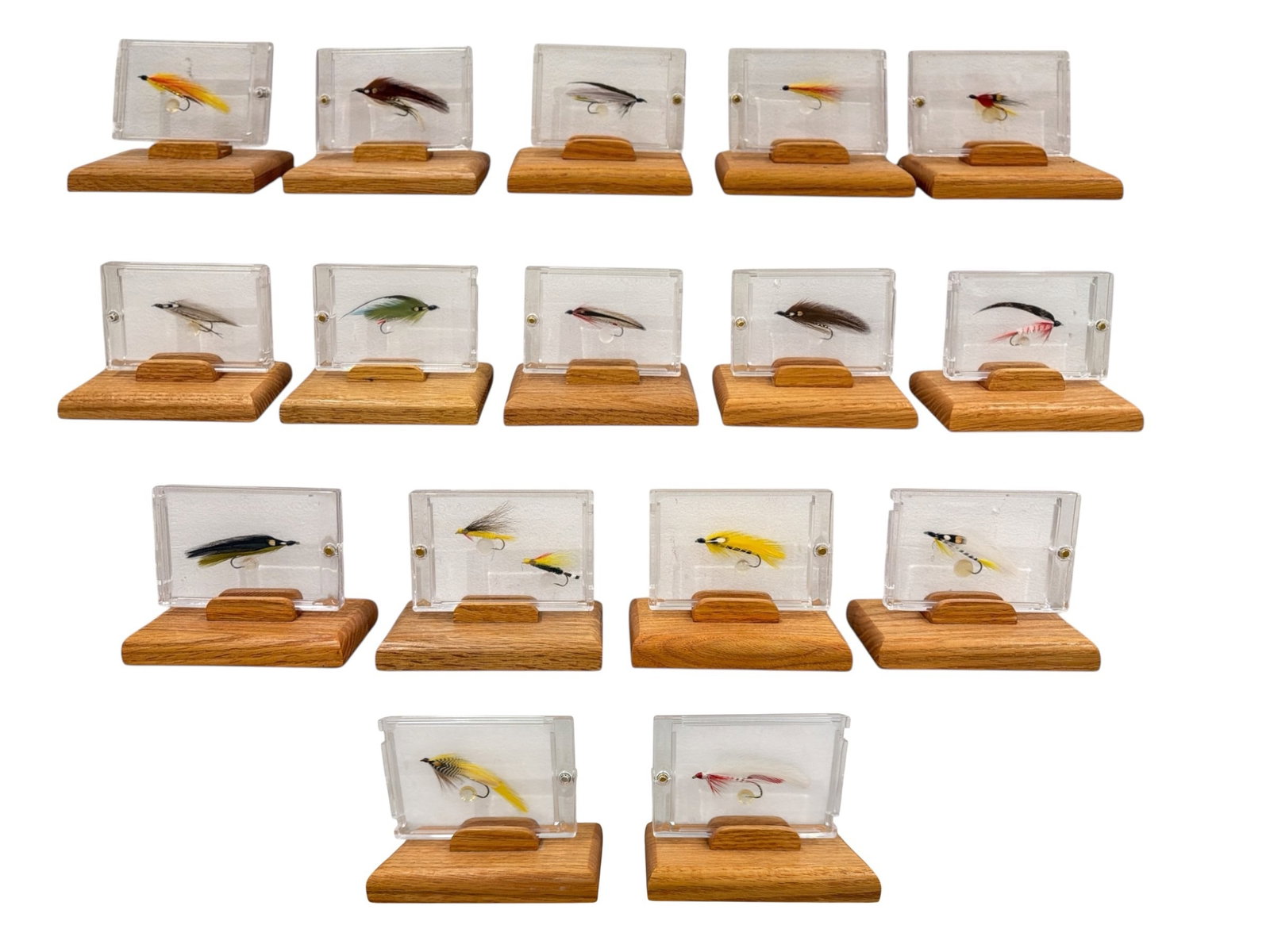Collection of Framed Fly Fishing Hooks (1 of 2)