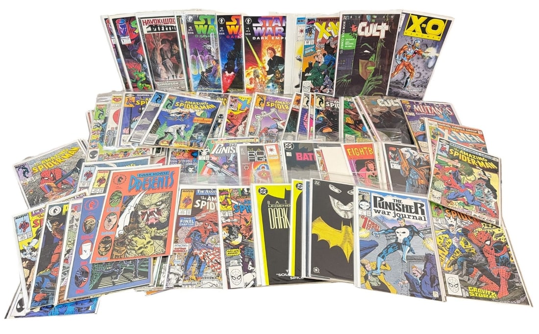 Large Collection Comic Books, STAR WARS, DC, MARVEL (1 of 2)