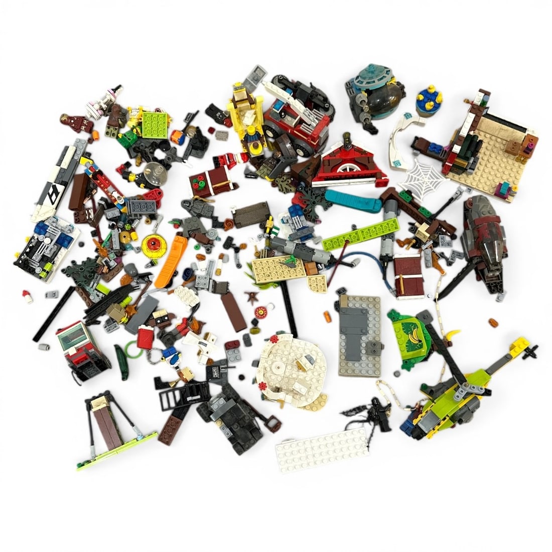 A Collection of Assorted LEGO Figurines, Bricks and Etc. (1 of 5)