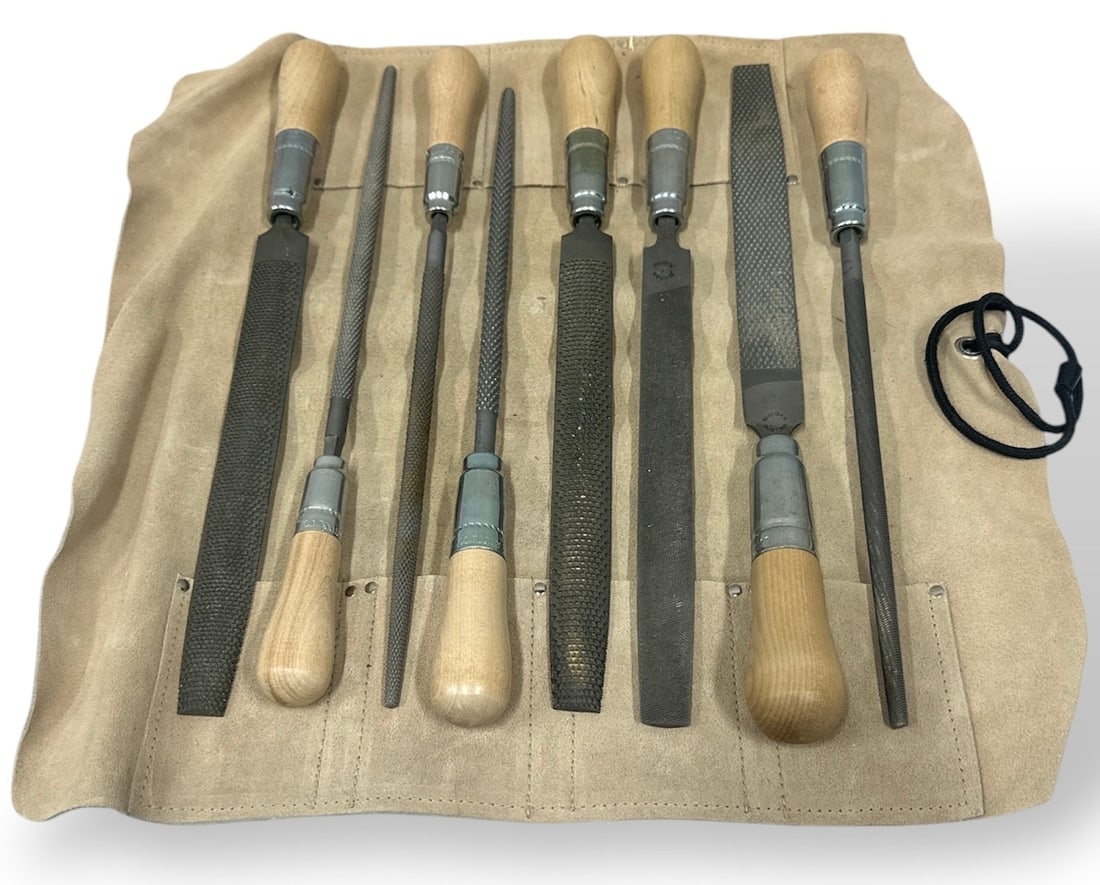 BLU-DAN Wood Files Collection Set of Set of 8 (1 of 3)