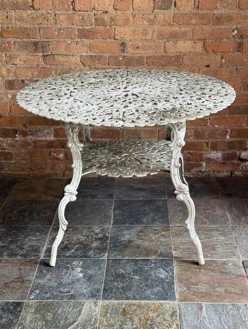 Victorian Style Garden Table - 5