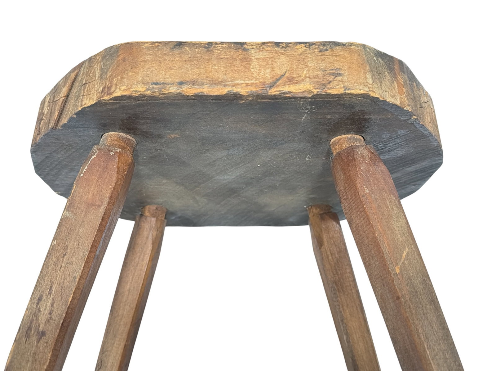 Rustic Primitive Stool - 6