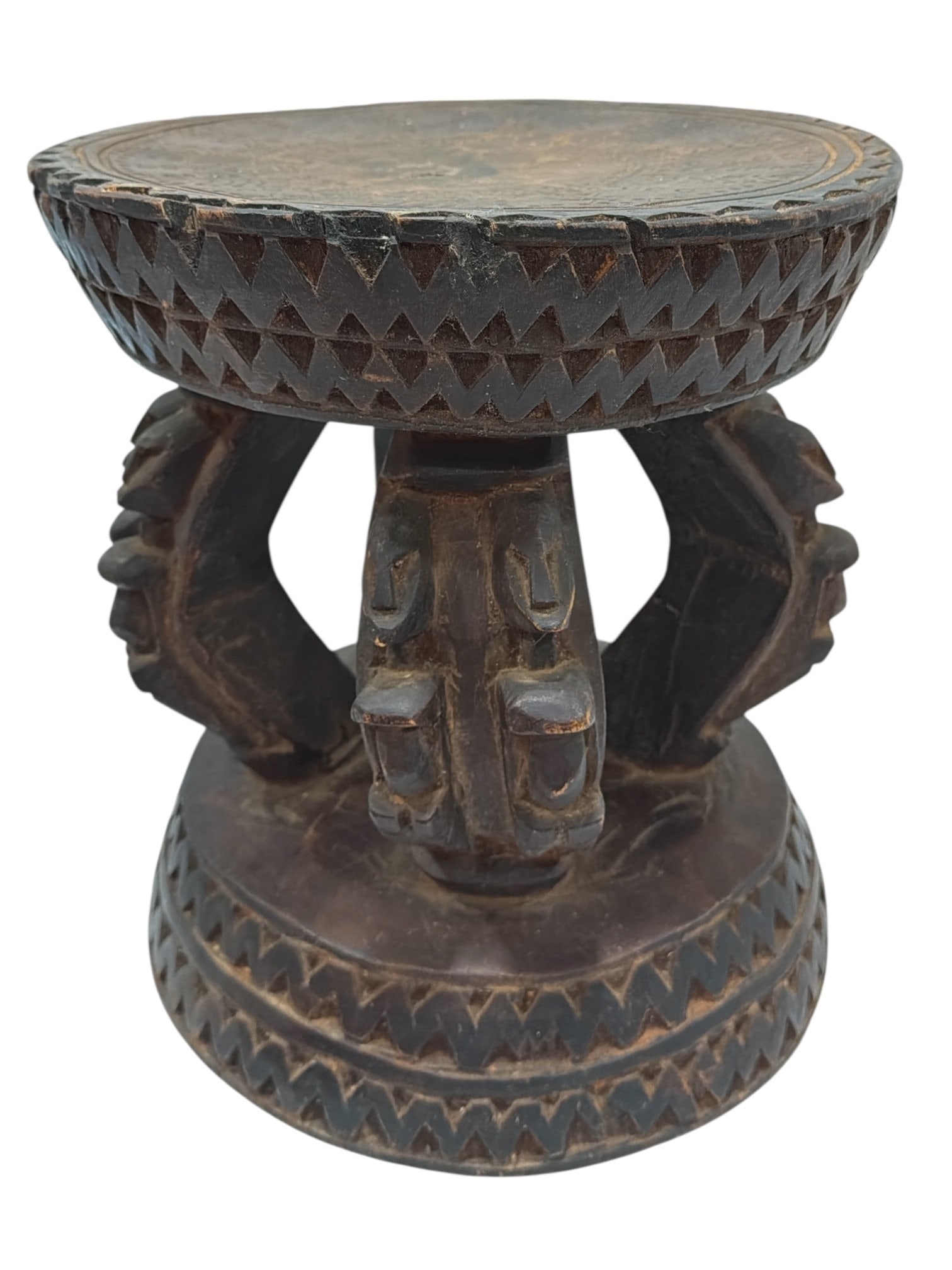 African Dogon Stool - 2