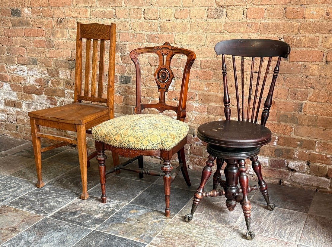 Assortment of Antique Accent Chairs (1 of 6)