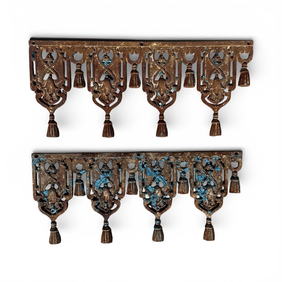 19th C Gothic Architectural Cornice Panels - 2