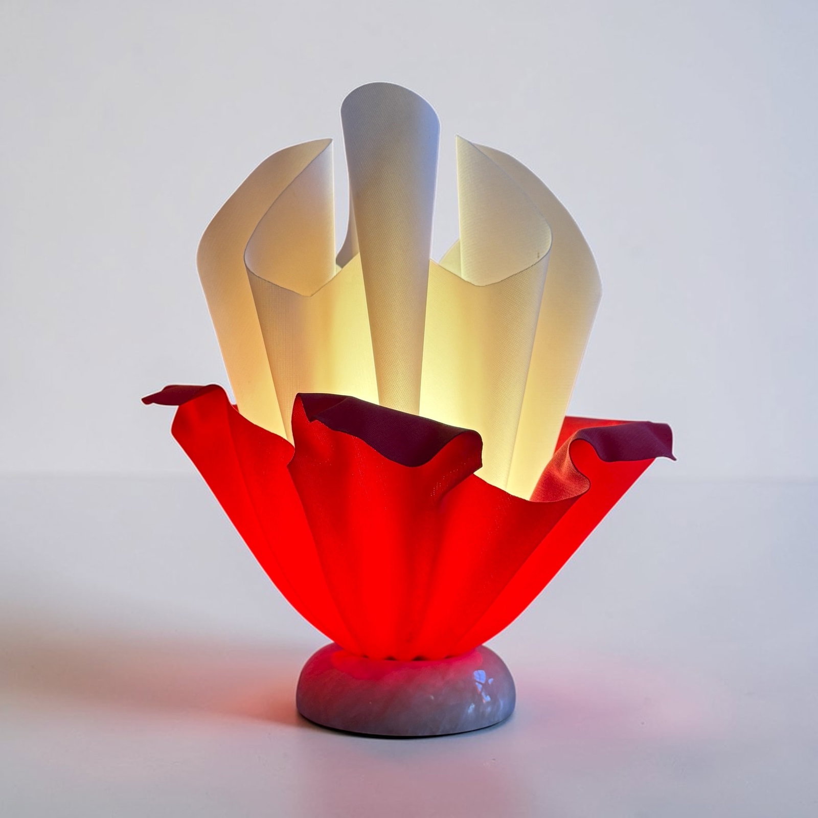 Biomorphic Flower Lamp, GEORGIA JACOB (French, 20th C.) (1 of 7)