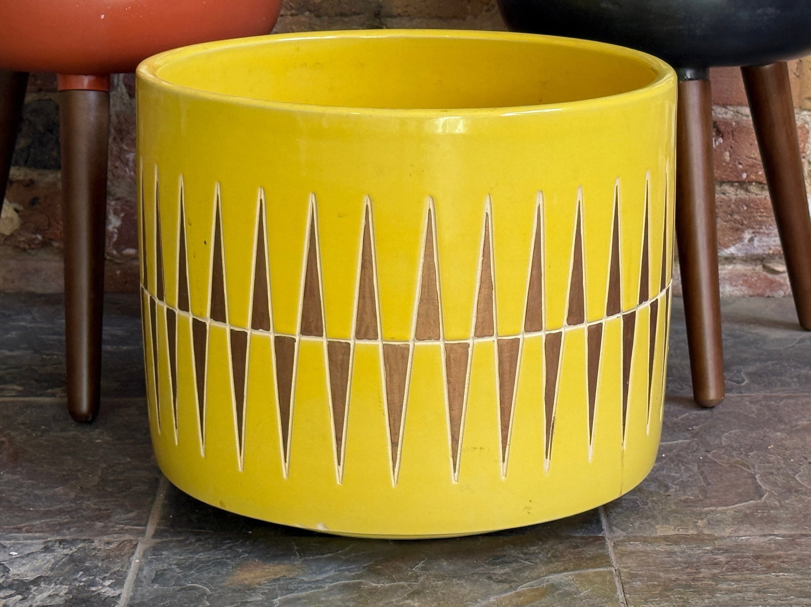 Three Modernist Ceramic Planters - 2