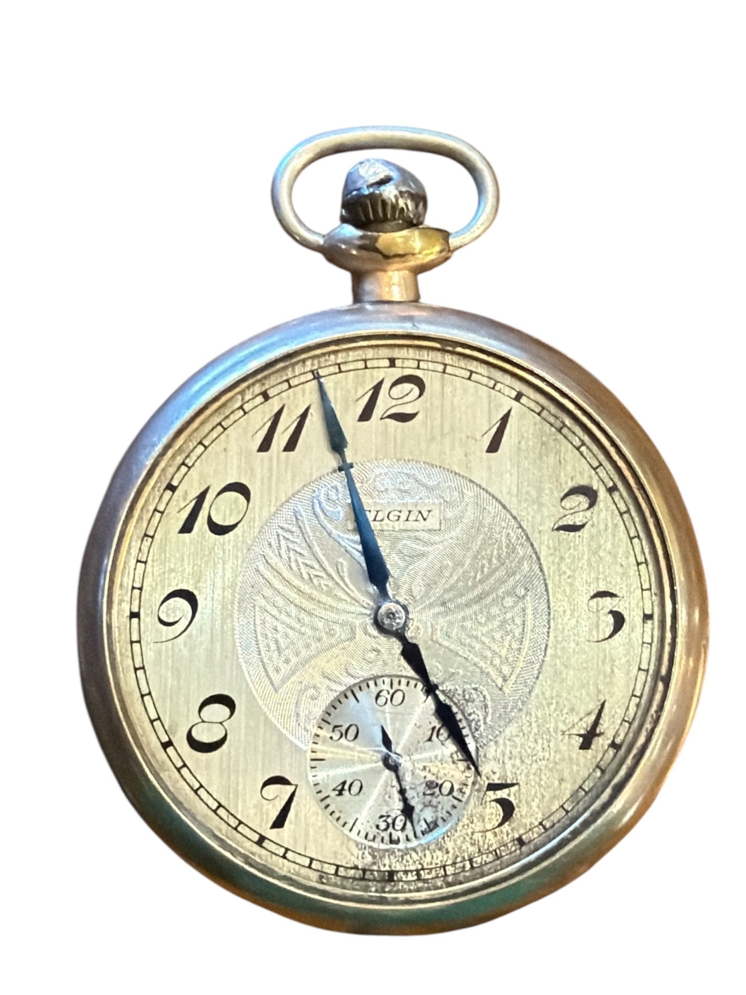 Vintage ELGIN 10K Gold Filled 17 Jewel Pocket Watch (1 of 2)