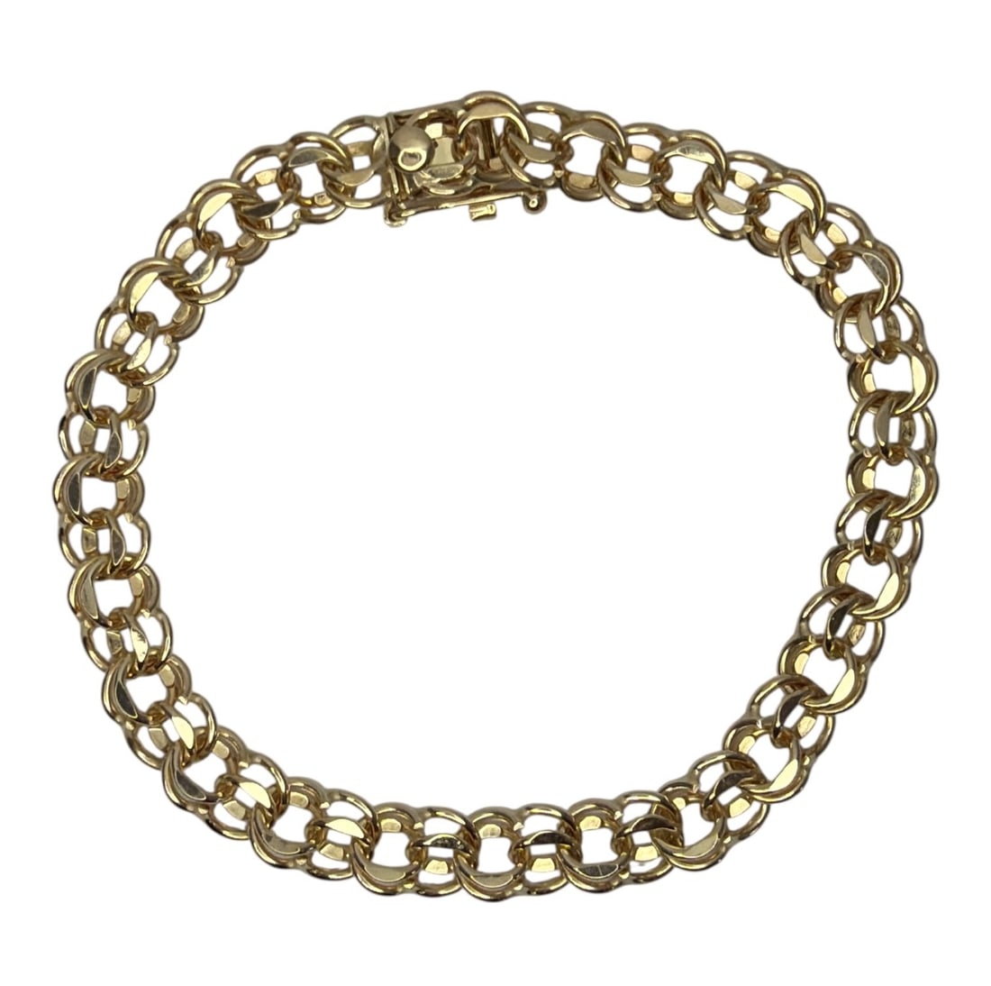 A 14k Gold Chain Bracelet (1 of 5)
