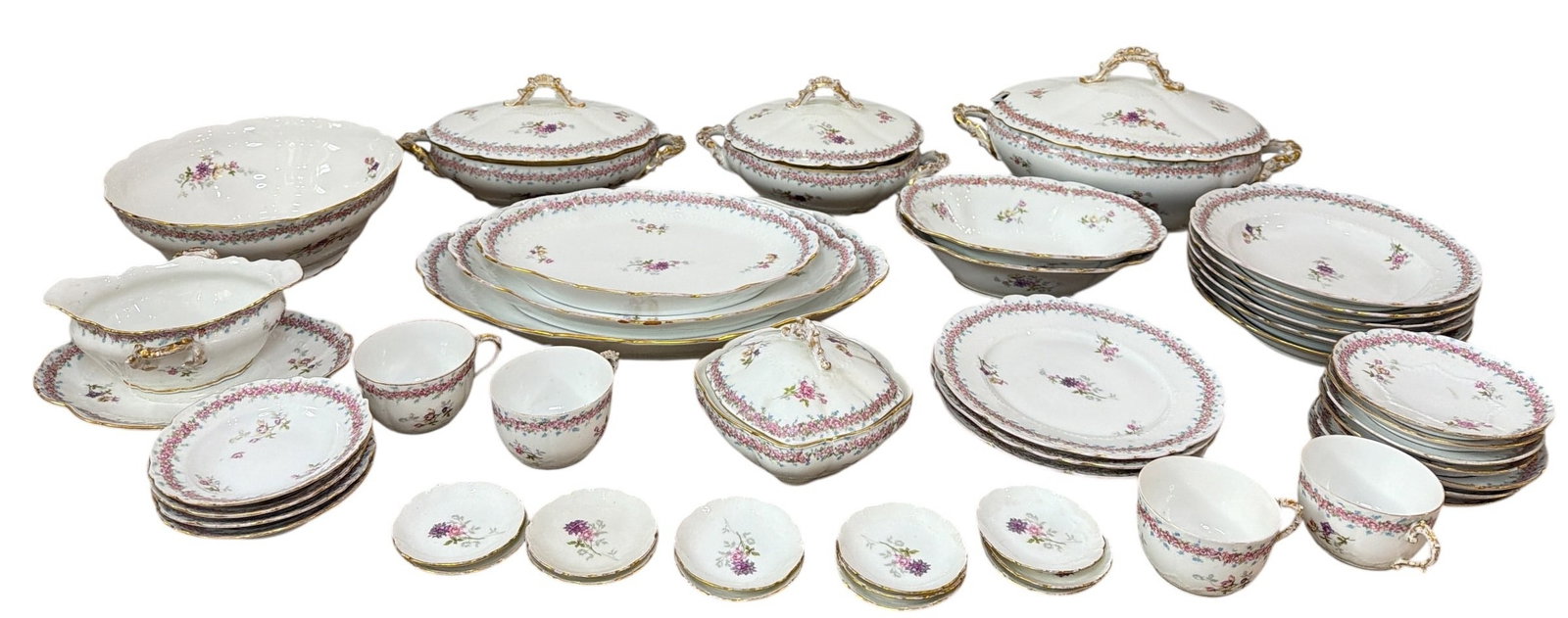 45+ pc LIMOGES France "Imperial" Dinnerware (1 of 3)