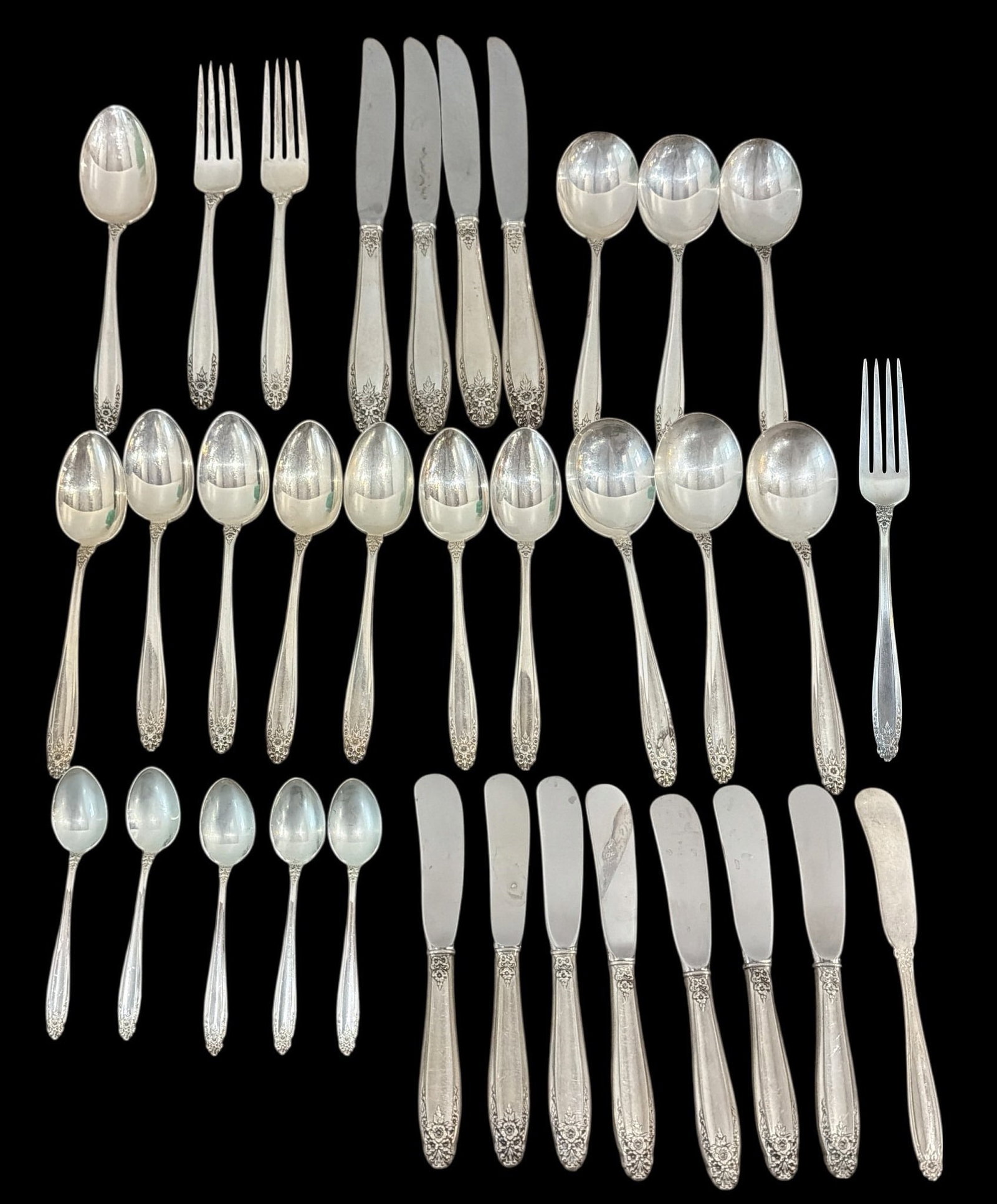 An Assortment of INTERNATIONAL "Prelude" Sterling Silver Flatware (1 of 4)