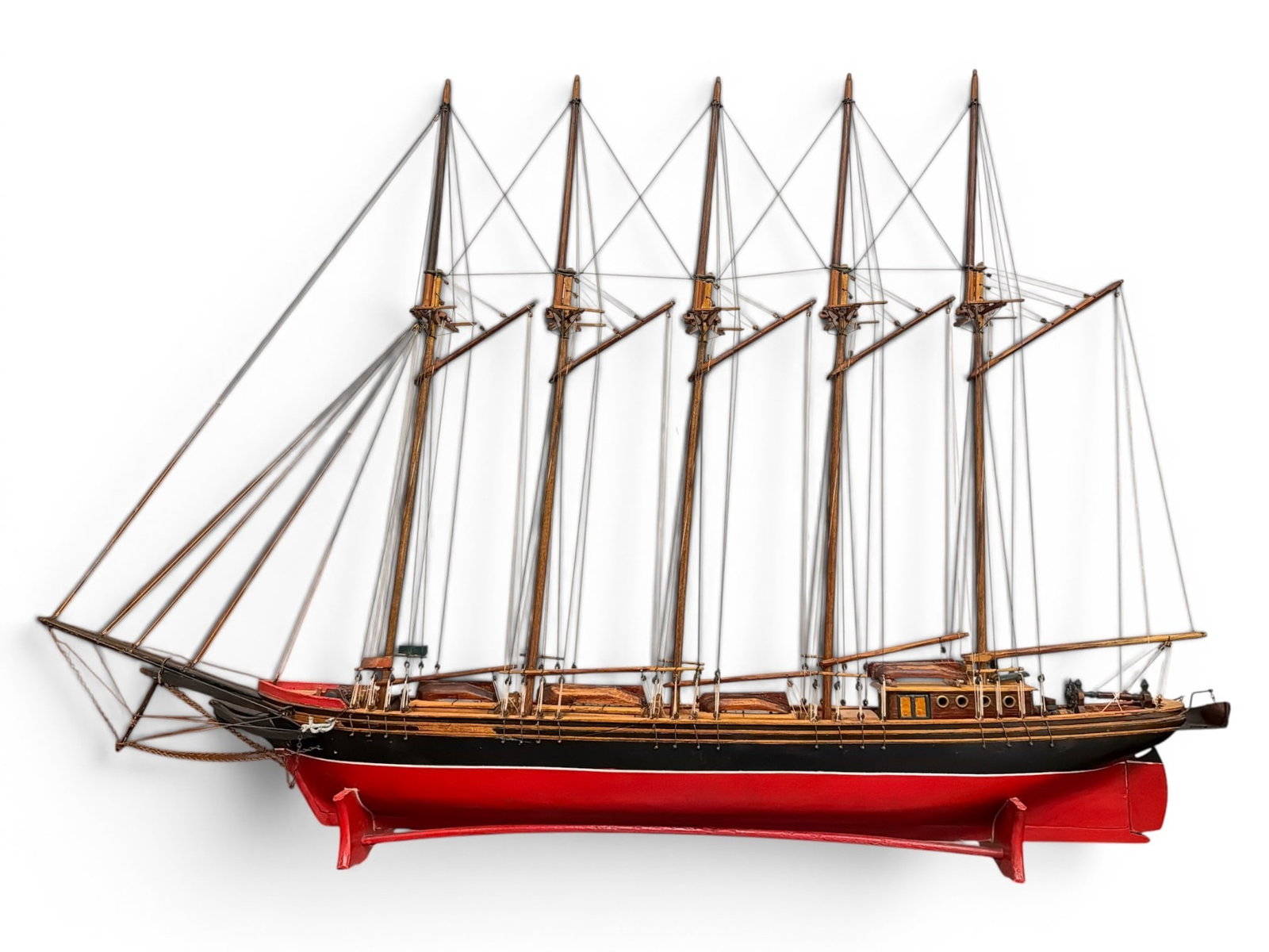 Five Masted Schooner Ship Model - 2