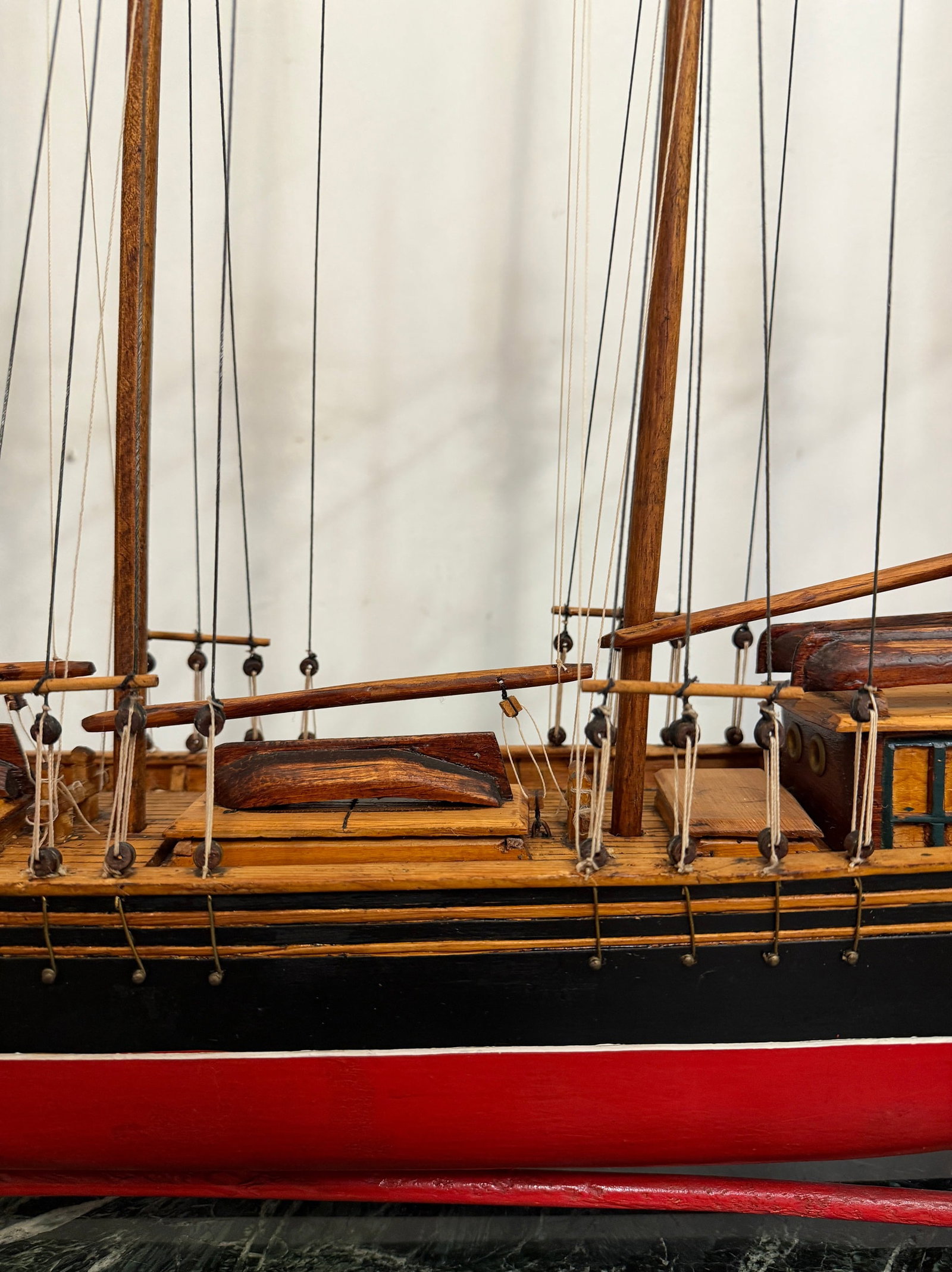 Five Masted Schooner Ship Model - 4