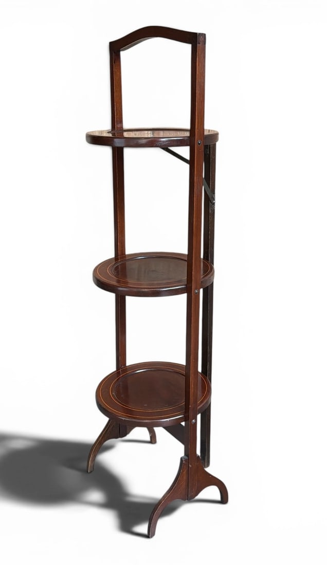 Three Tiered Folding Cake Stand - 3