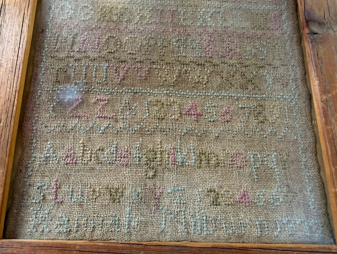 Three 19th C. Needlework Samplers - 10