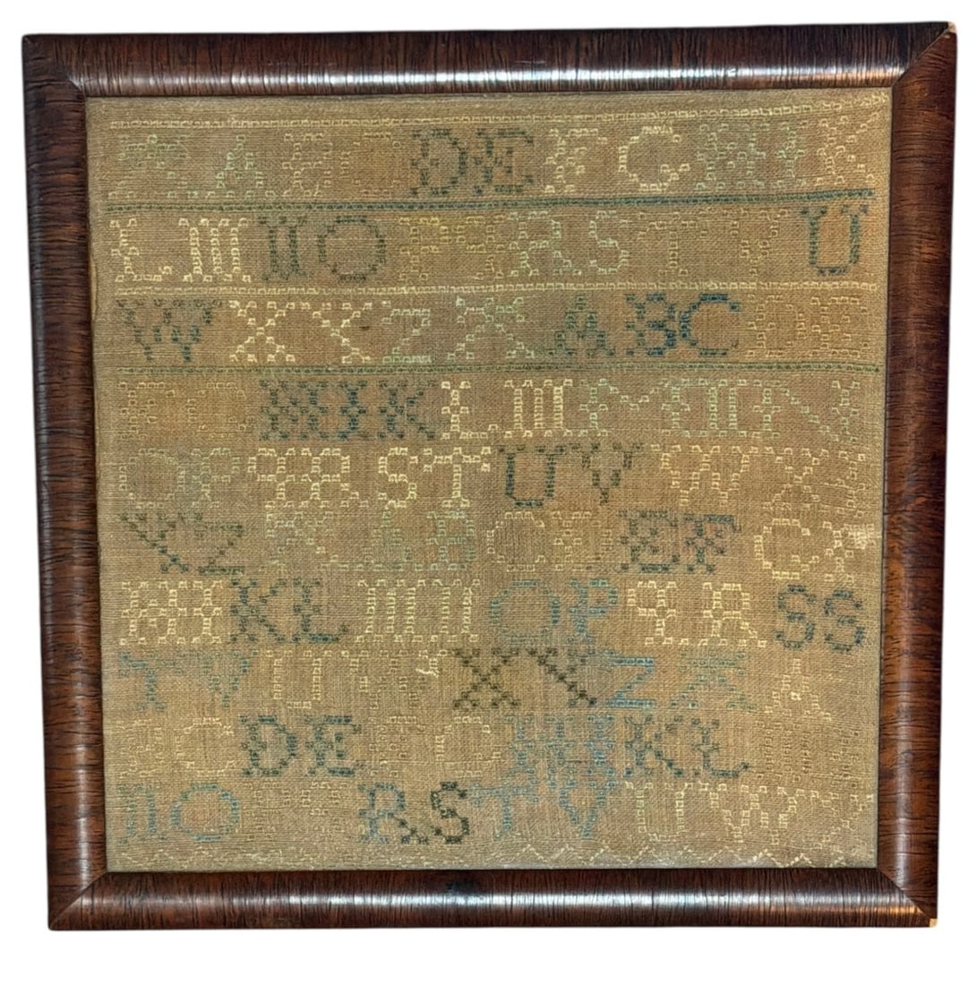 Three 19th C. Needlework Samplers - 2
