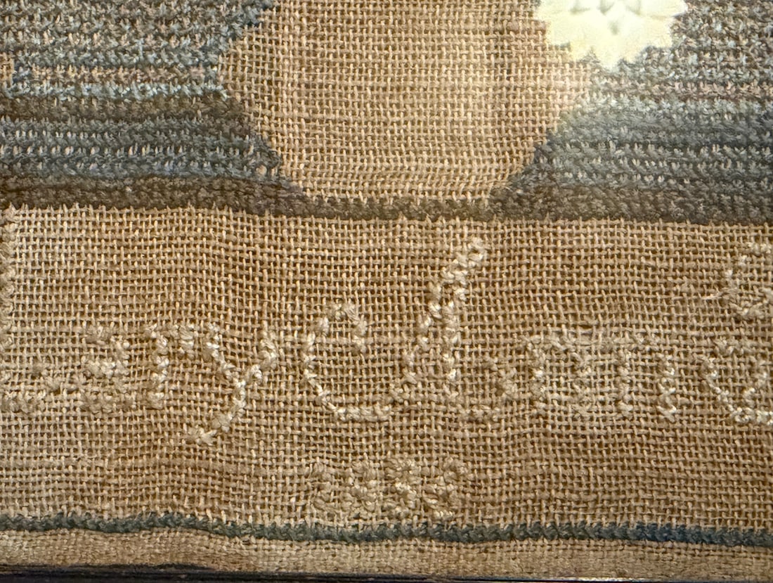 Three 19th C. Needlework Samplers - 7