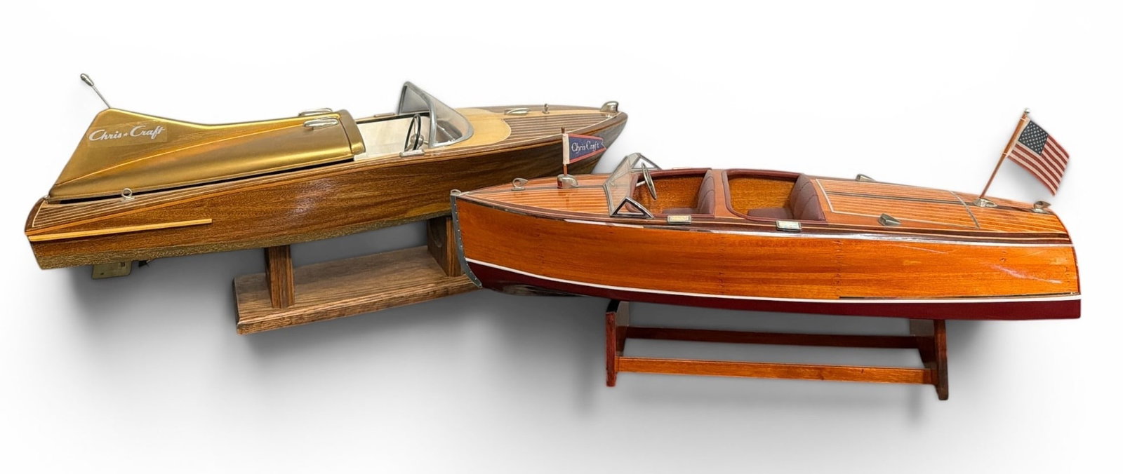 Two 1970s Model Speedboats - 2