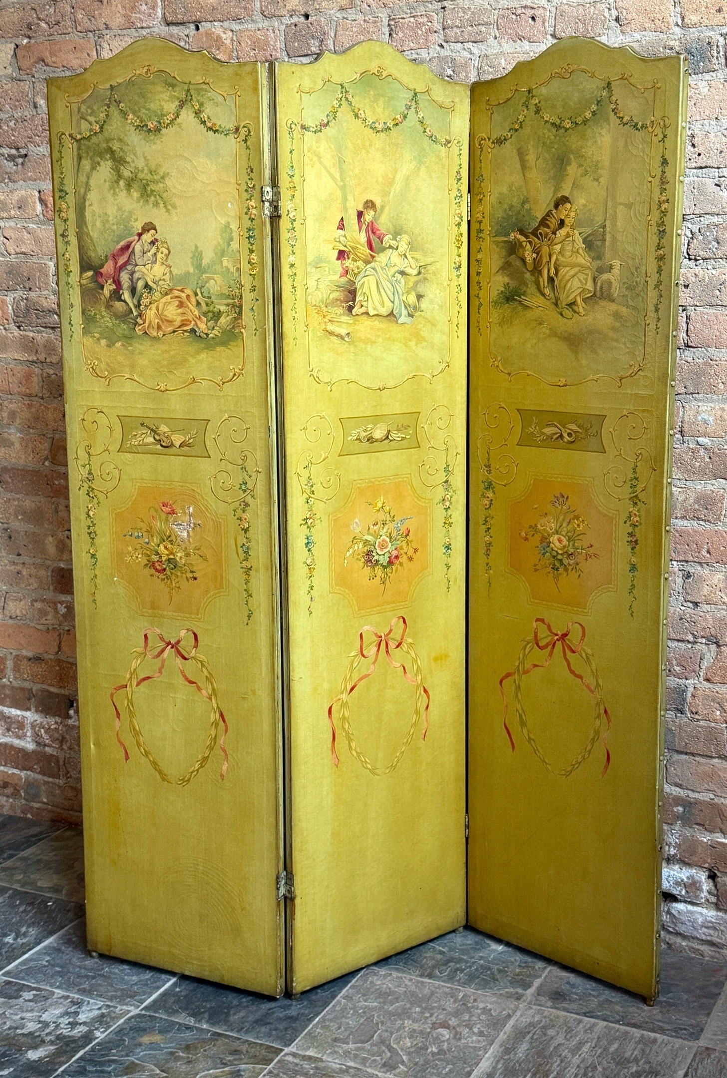 Antique French Louis XV Dressing Screen (1 of 3)