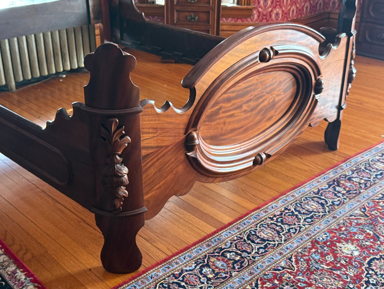High Victorian 1890s Bed Frame - 4
