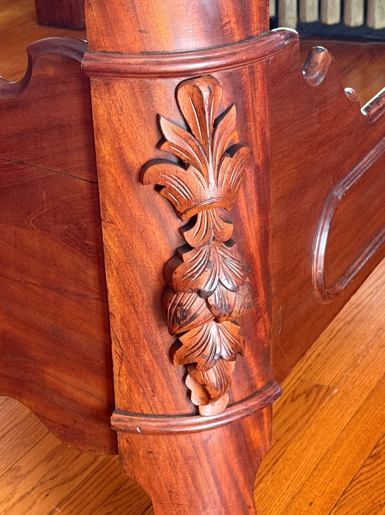 High Victorian 1890s Bed Frame - 7