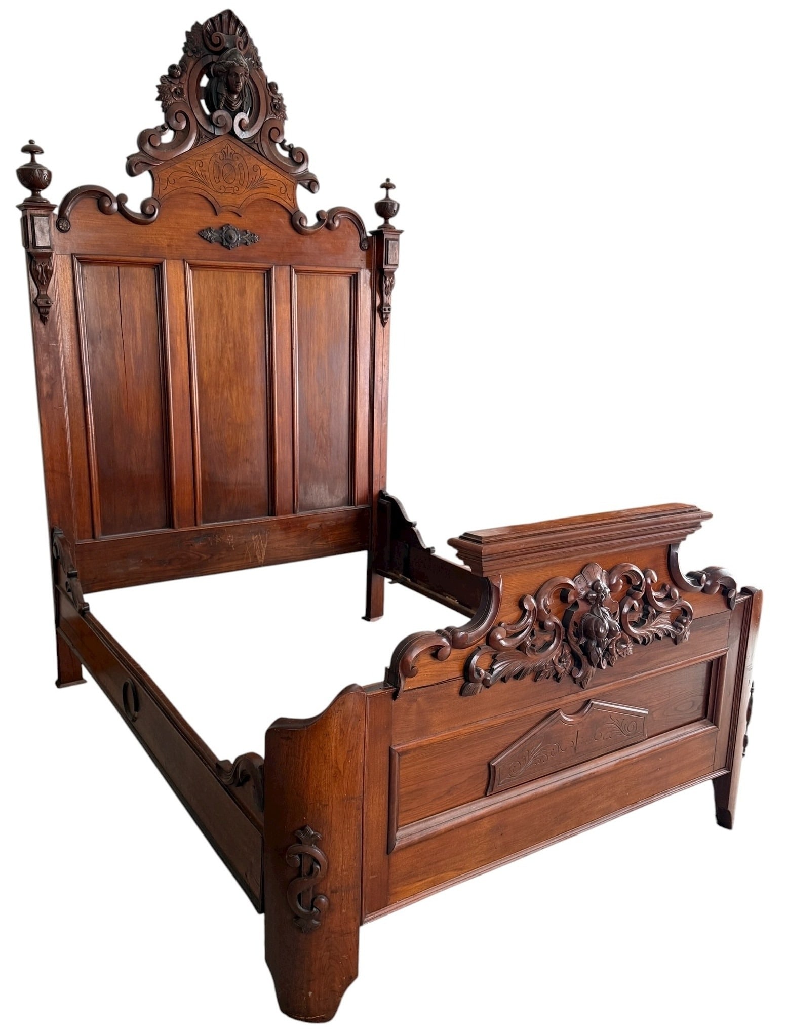 1890's Victorian Bed Frame - 2