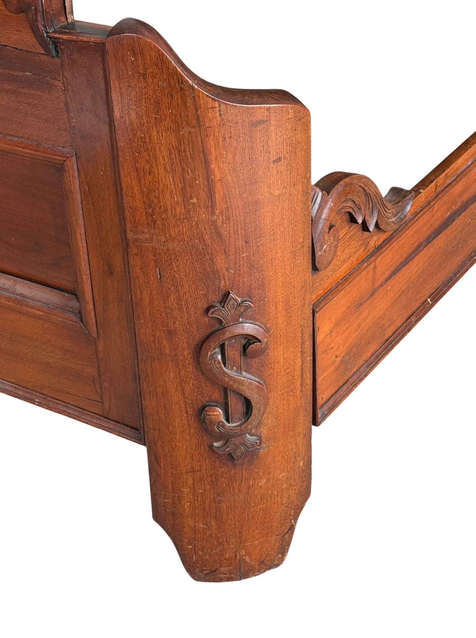 1890's Victorian Bed Frame - 7
