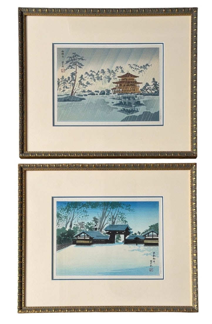 Two Japanese Woodblock Prints, TOMIKICHIRO TOKURIKI (1 of 5)