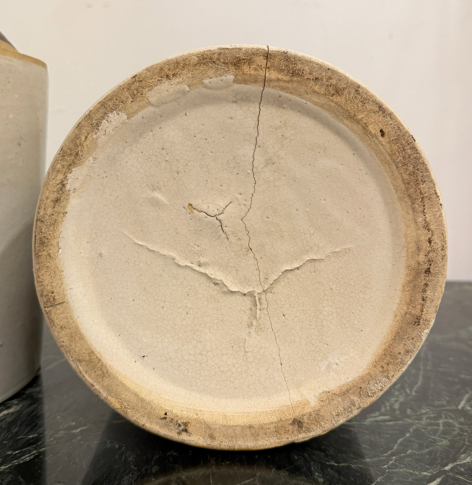 Two Antique Stoneware Crocks - 3