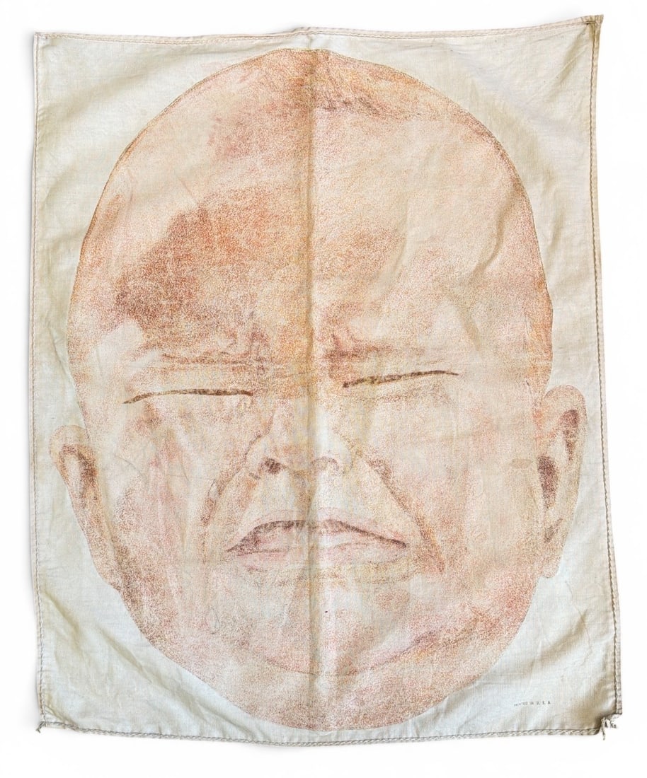 Folk Art Shroud of Baby Face (1 of 3)