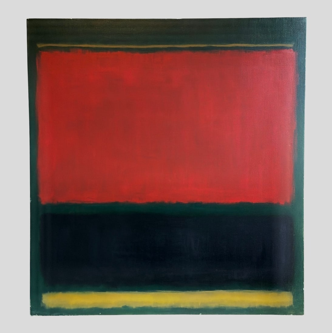 MARK ROTHKO Style Acrylic Painting (1 of 5)