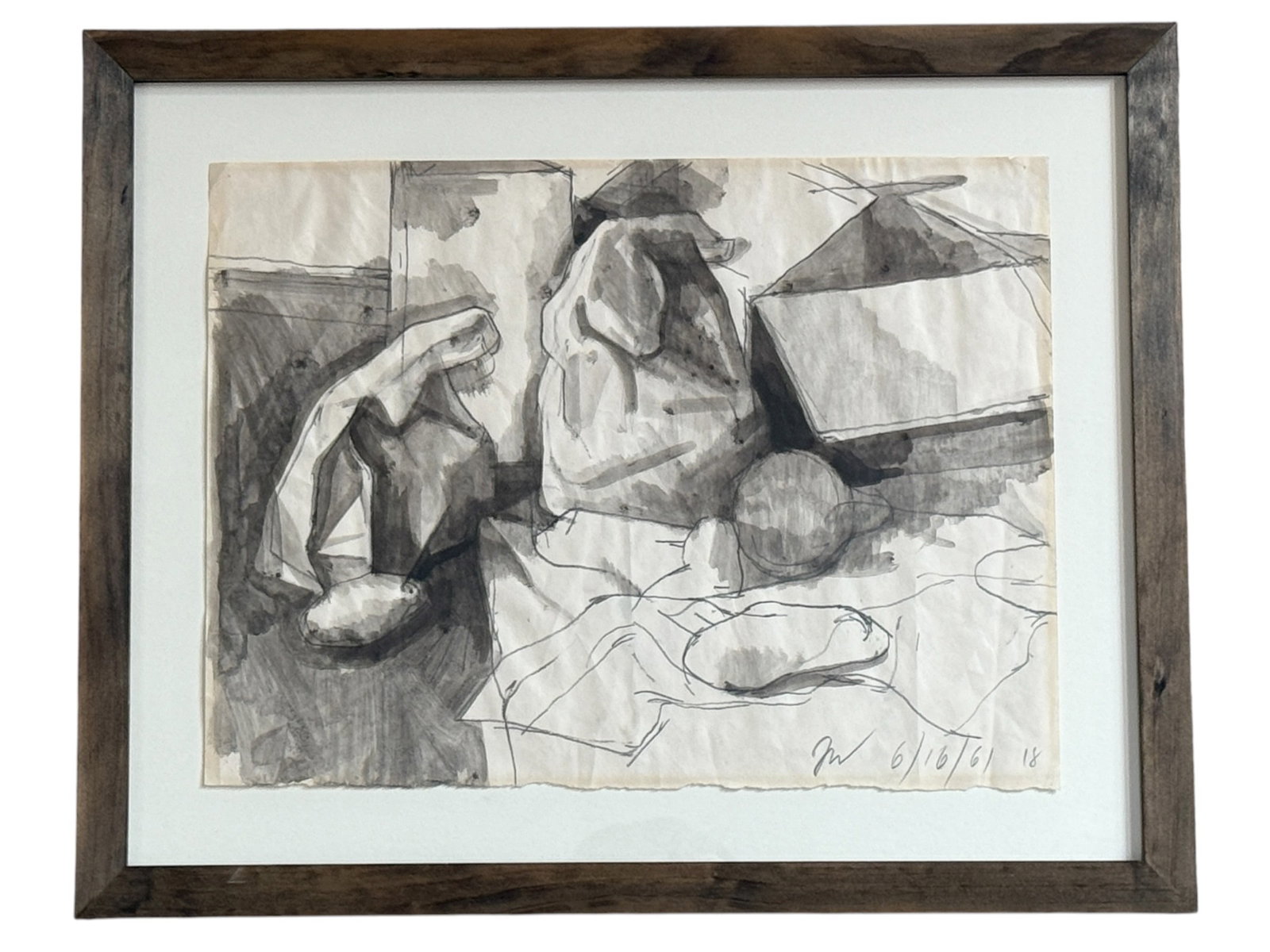 JAMES WEEKS (American, 1922-1998) Ink and Gouache on Paper (1 of 7)
