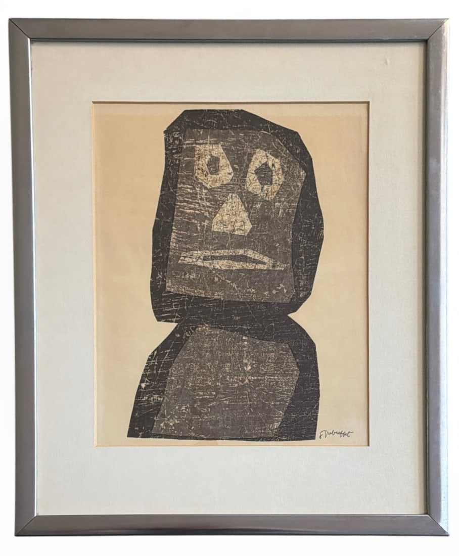JEAN DUBUFFET Lithograph, "The Warrior" - 2