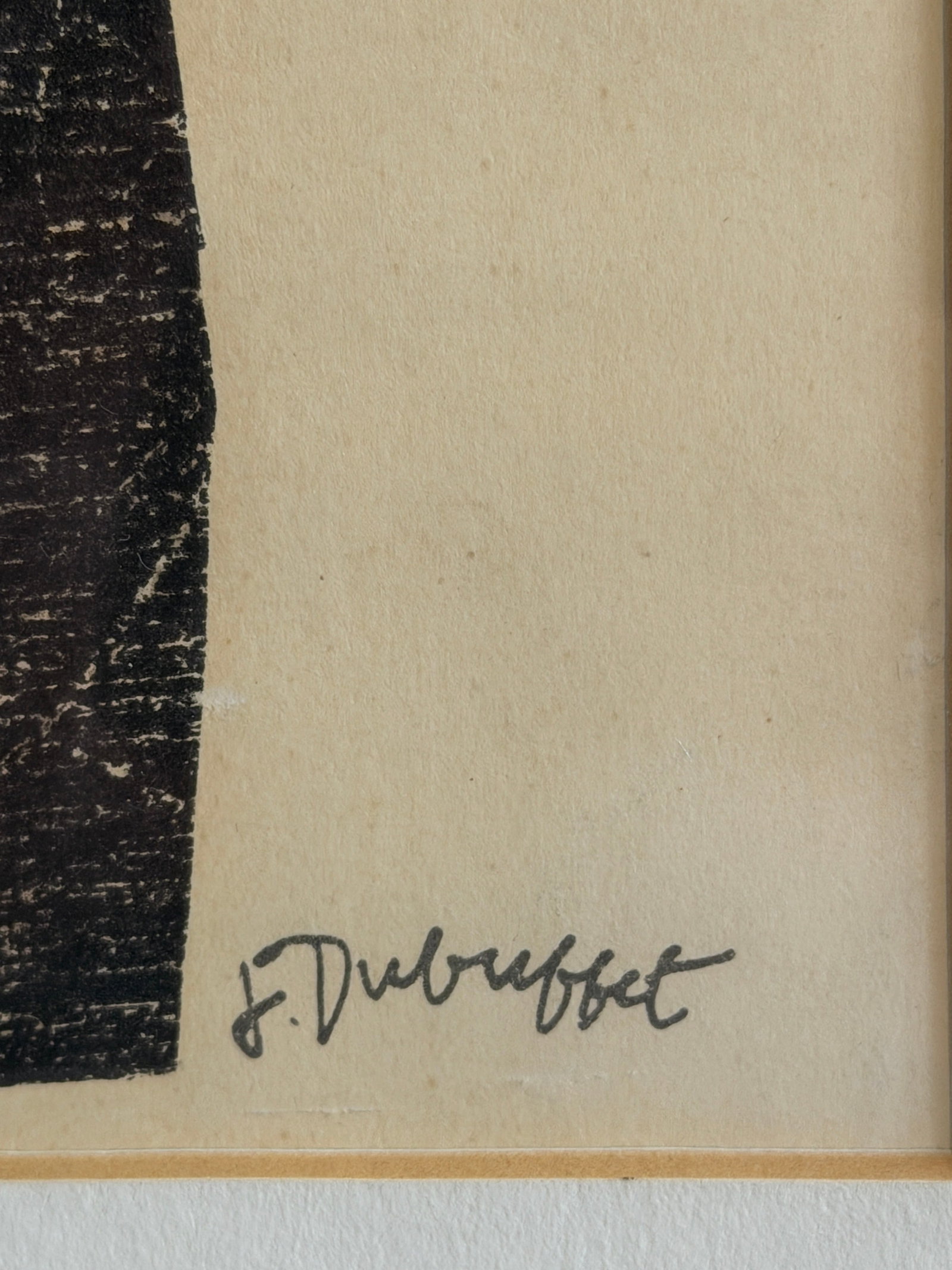 JEAN DUBUFFET Lithograph, "The Warrior" - 4