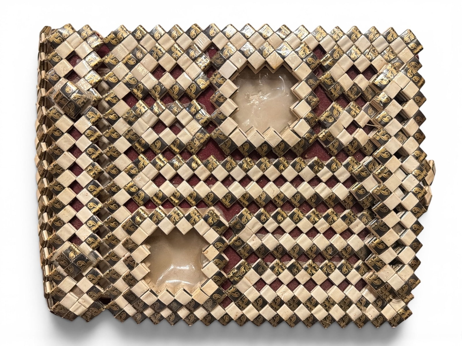 Prison Art, Folk Art Cigarette Wrapper Photo Album (1 of 6)
