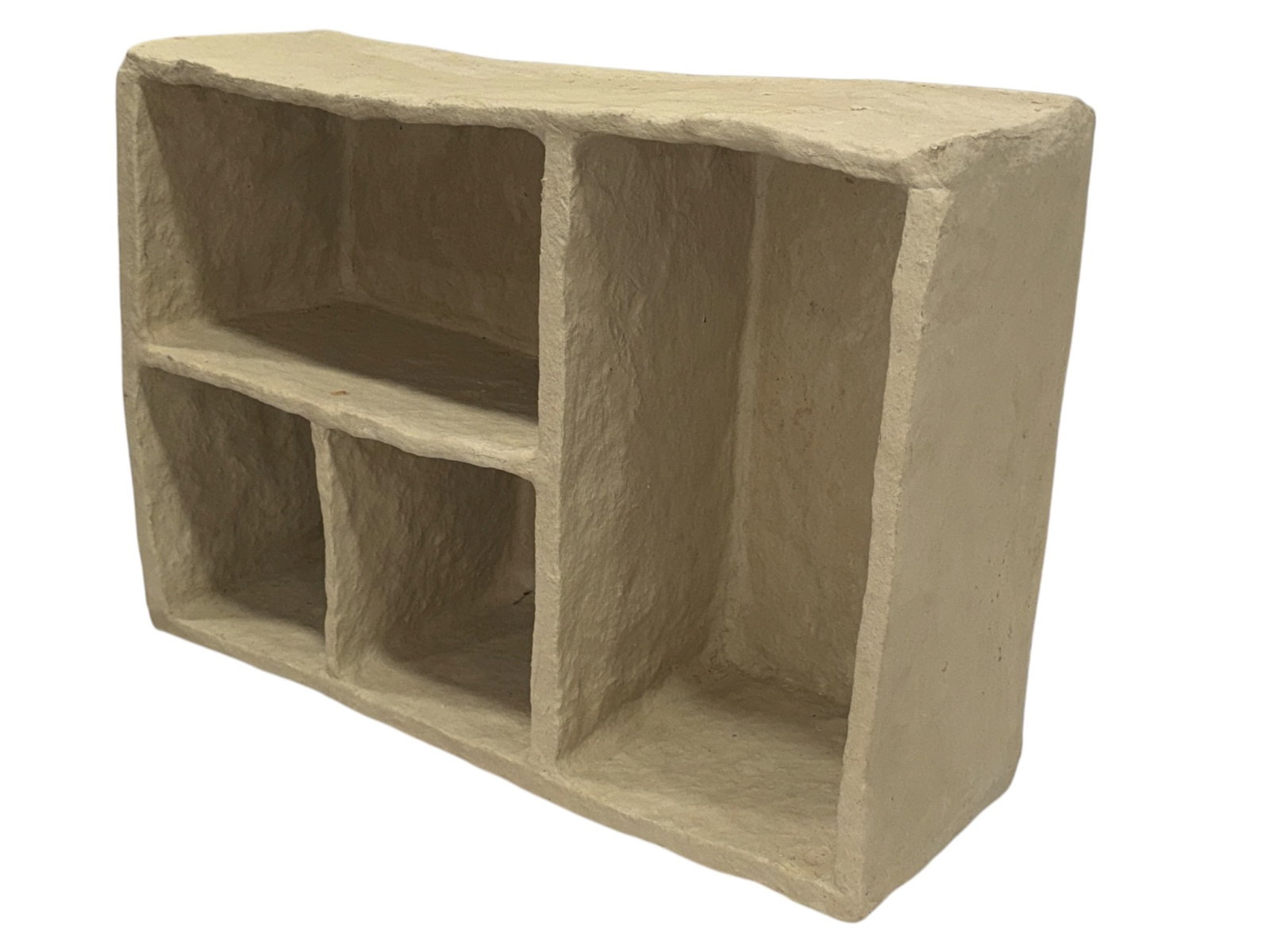 Modernist Paper Mache Wall Shelf (1 of 5)