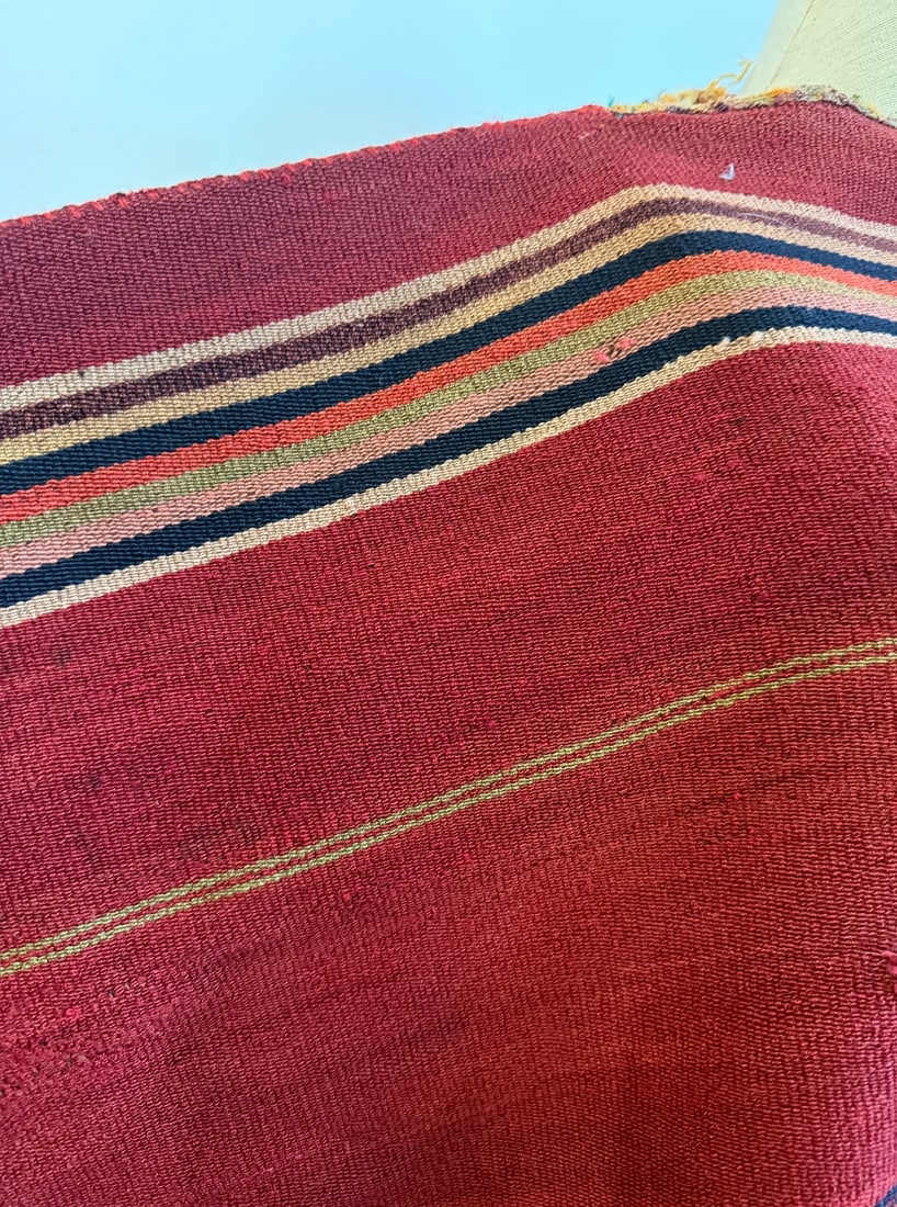 Vintage Peruvian Wool Poncho - 6
