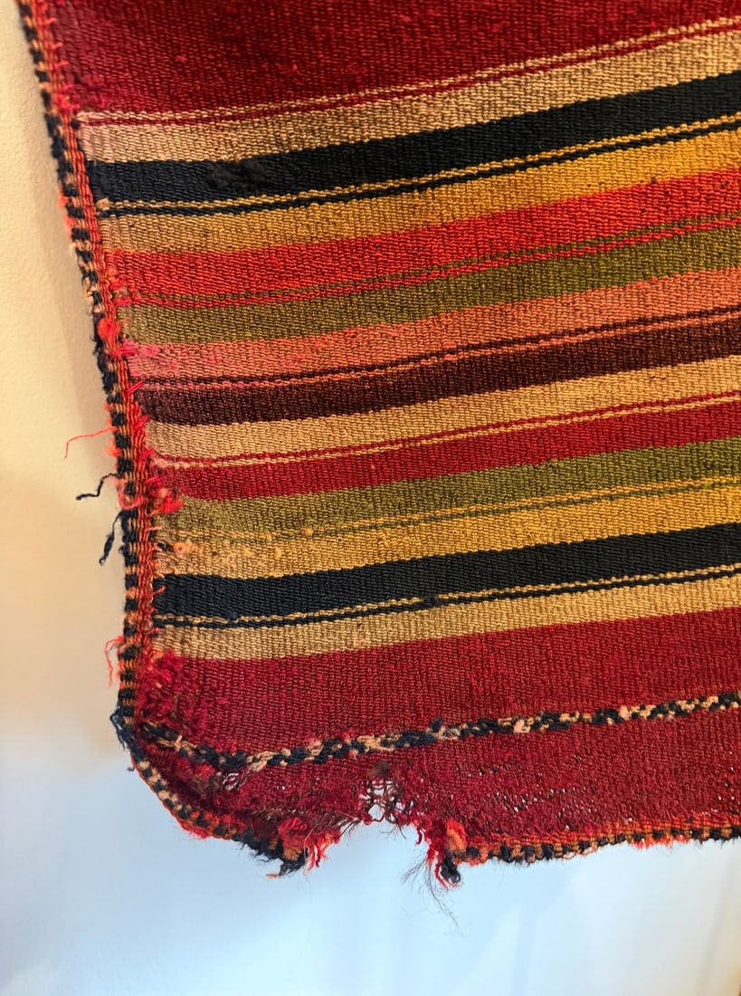Vintage Peruvian Wool Poncho - 7