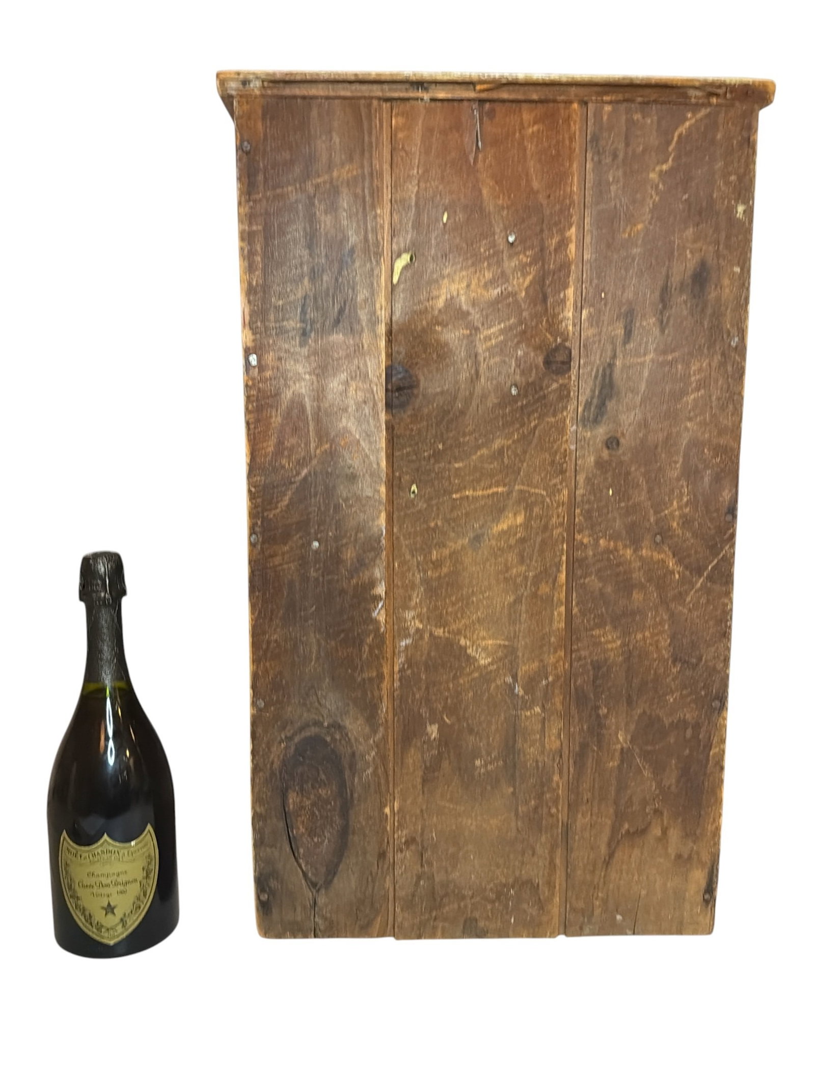 Primitive Salesman Sample Pine Hutch - 5