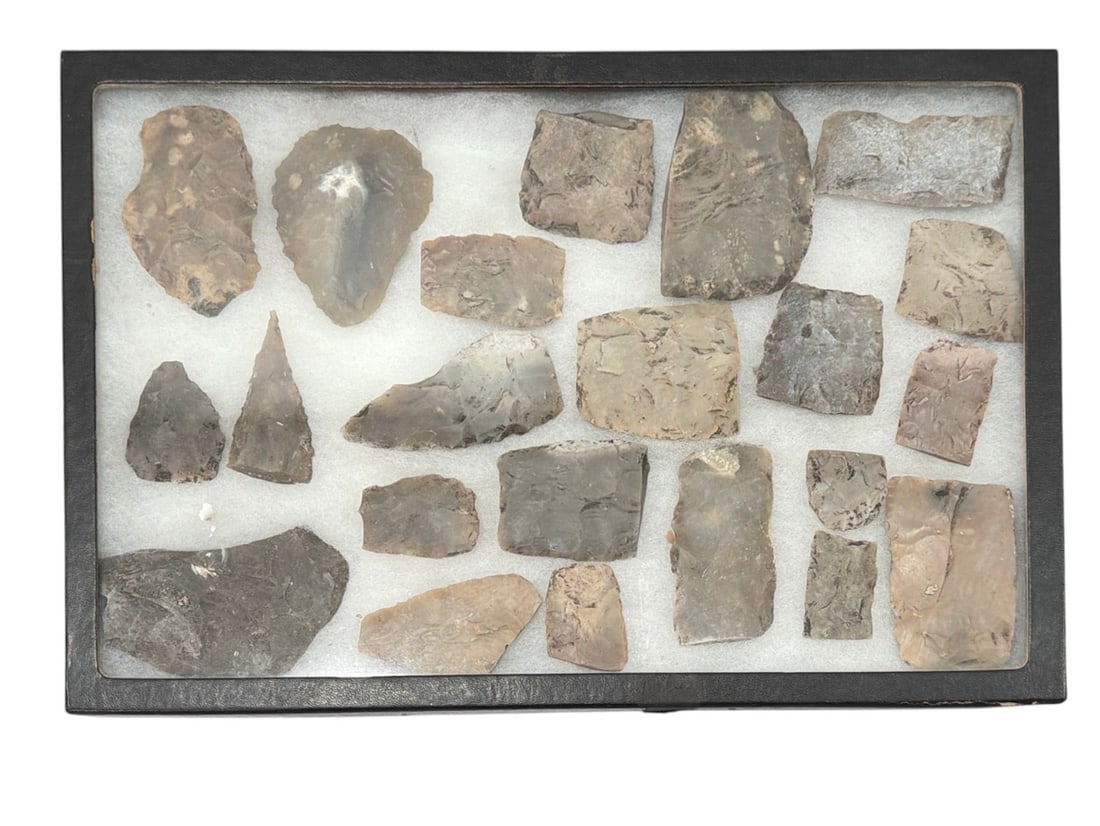 Collection of Native American Stone Artifacts (1 of 2)
