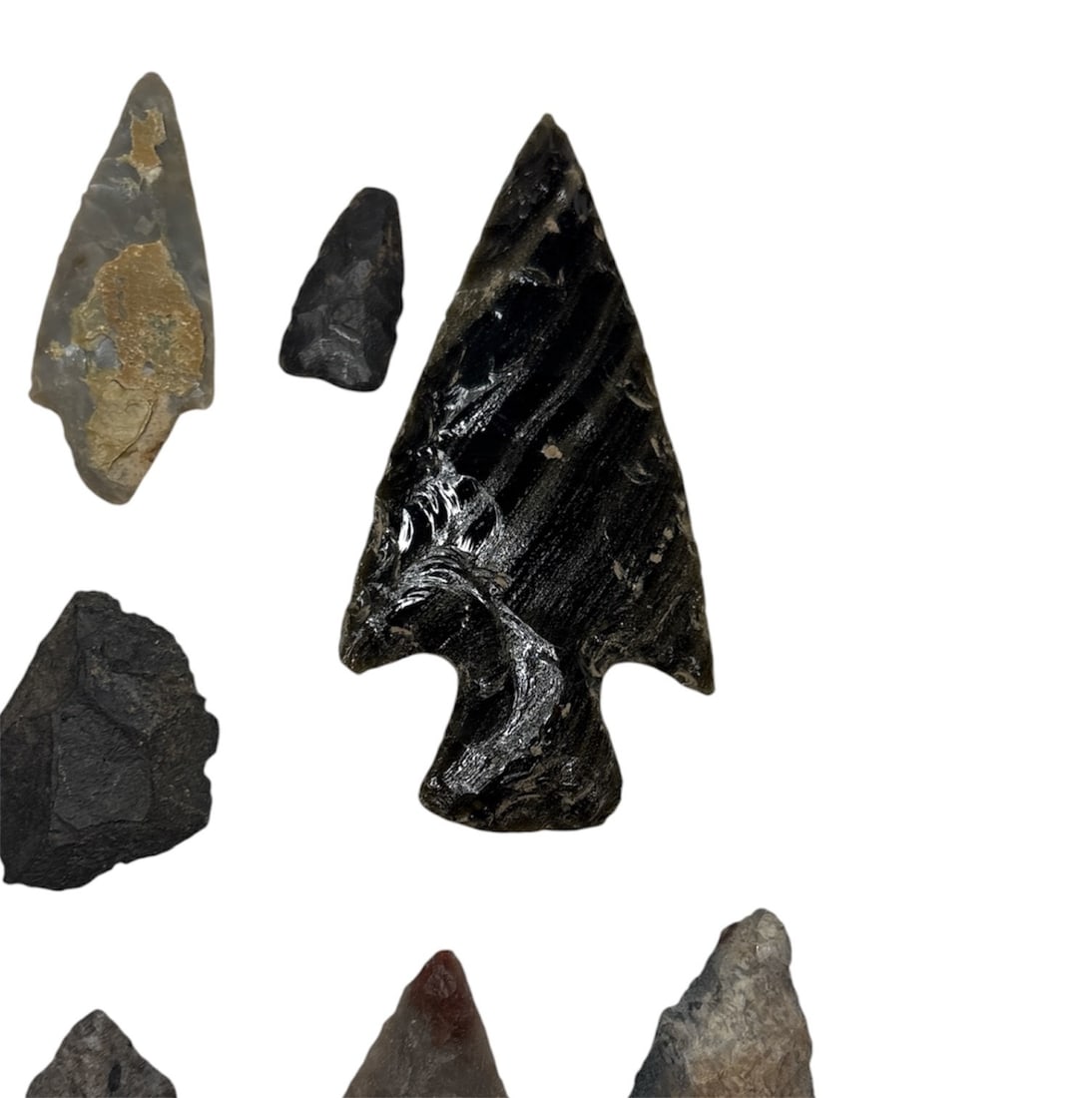 Collection Native American Arrowheads & Spearpoints - 4